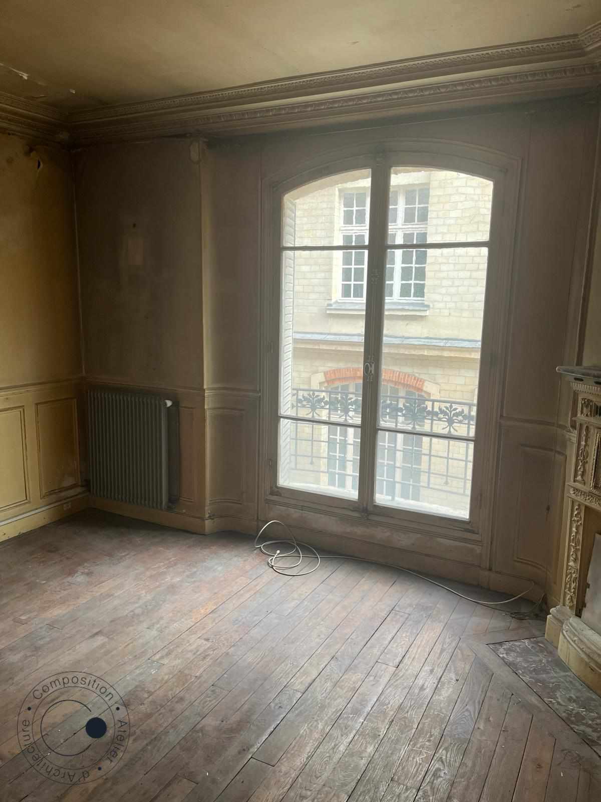 Photo de l'état existant de l'appartement.