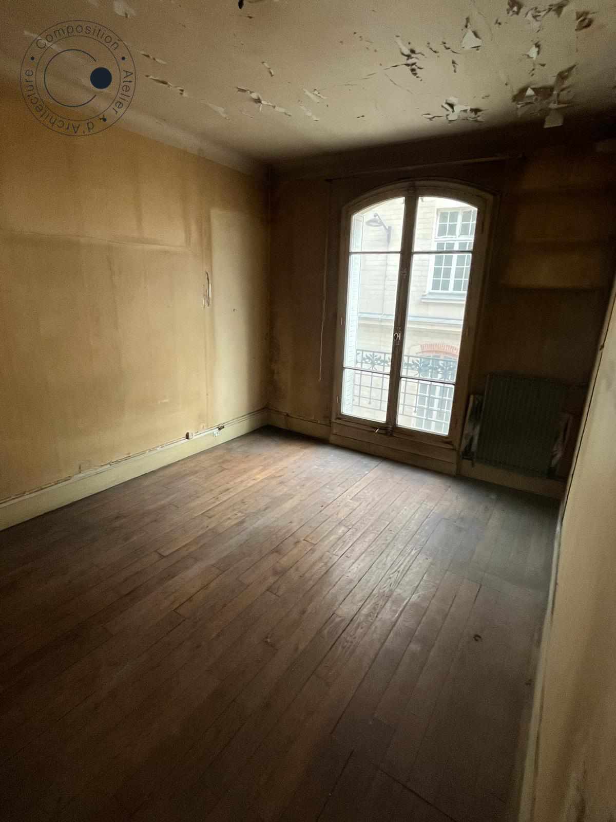 Photo de l'état existant de l'appartement.